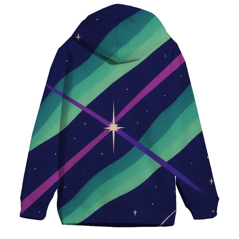 Aurora Ribbon Jet Outflow Tapestry hoodie styles