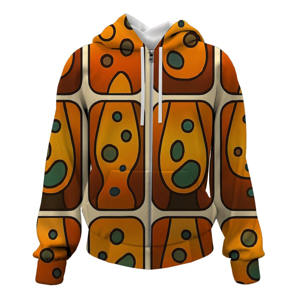 Groovy Lava Lamp Gradient Panels hoodie designs