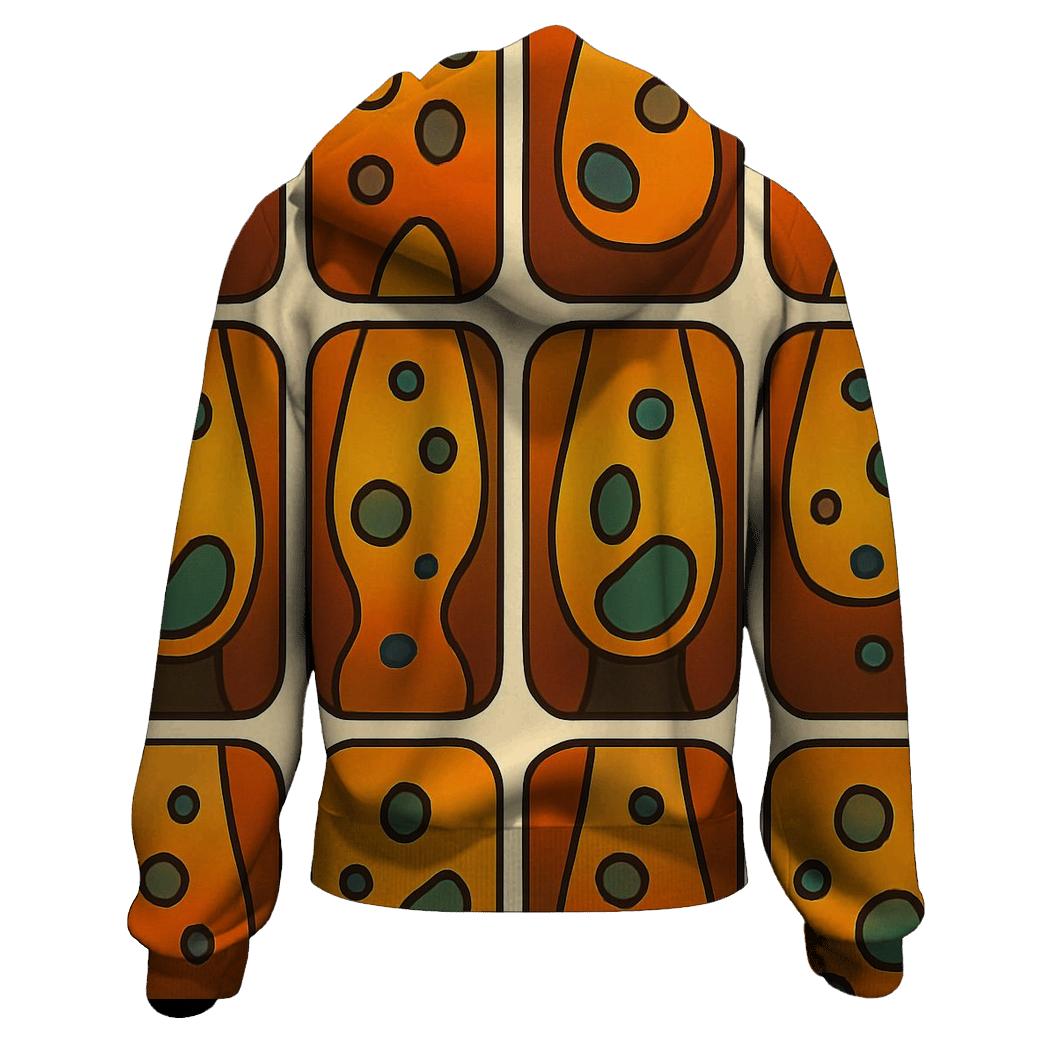 Groovy Lava Lamp Gradient Panels hoodie designs