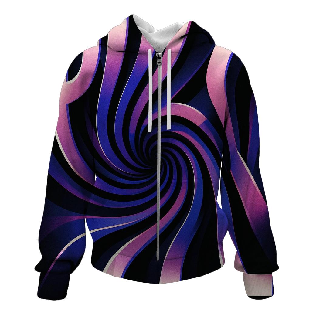 Prismatic Gravity Well Typography Poster pullover hoodies