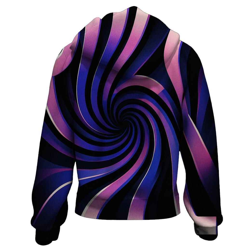 Prismatic Gravity Well Typography Poster pullover hoodies
