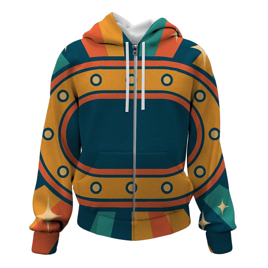 Vintage Roller Rink Starburst Track hoodie trends
