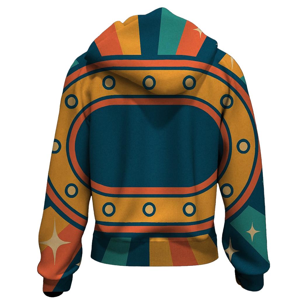 Vintage Roller Rink Starburst Track hoodie trends