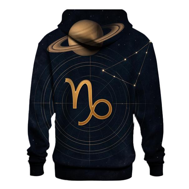 Saturn Return Capricorn Celestial Blueprint lightweight hoodies