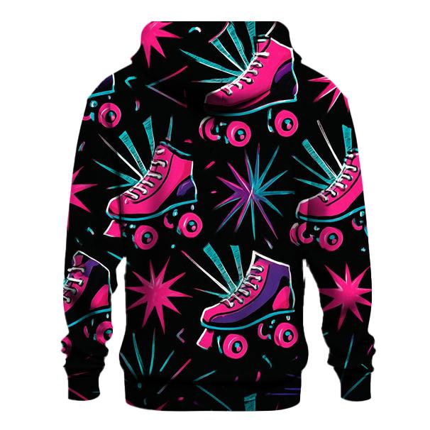 Roller Rink Strobe Pattern designer hoodies