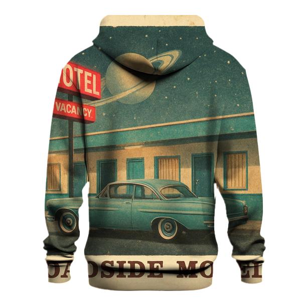 Apollo Era Roadside Motel Postcard embroidered hoodies