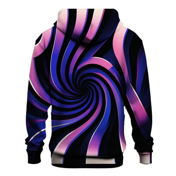 Prismatic Gravity Well Typography Poster lightweight hoodies