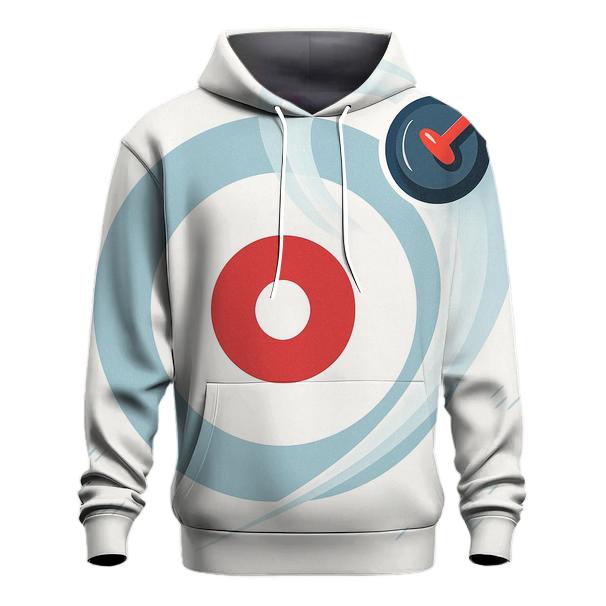 Arctic Curling Geometry heavyweight hoodies
