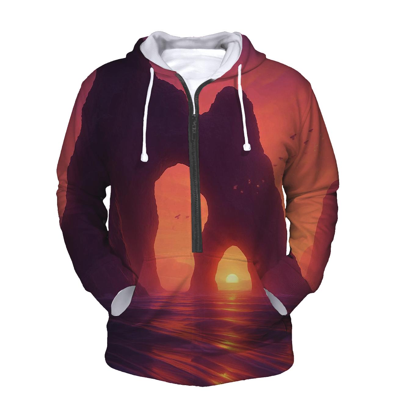 Tideglass Sunset Cathedral hoodie trends
