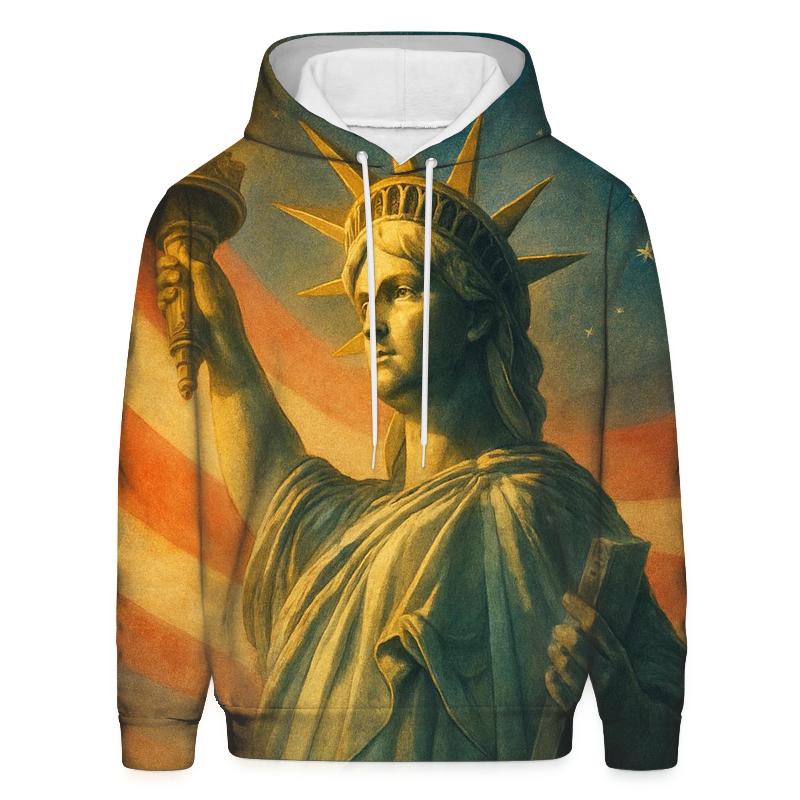 Harbor Dawn Liberty Radiance zip-up hoodies