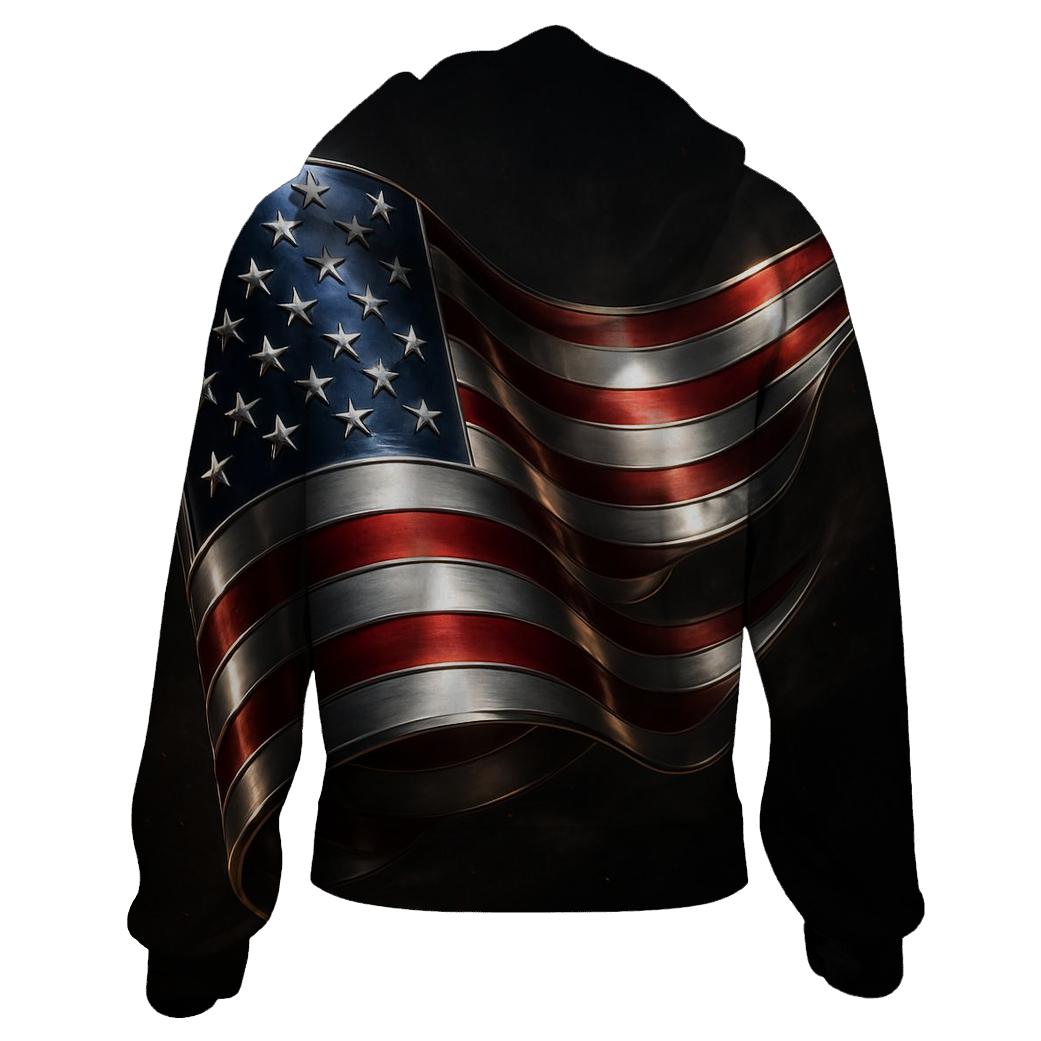 Midnight Chrome Banner Surge hoodie designs