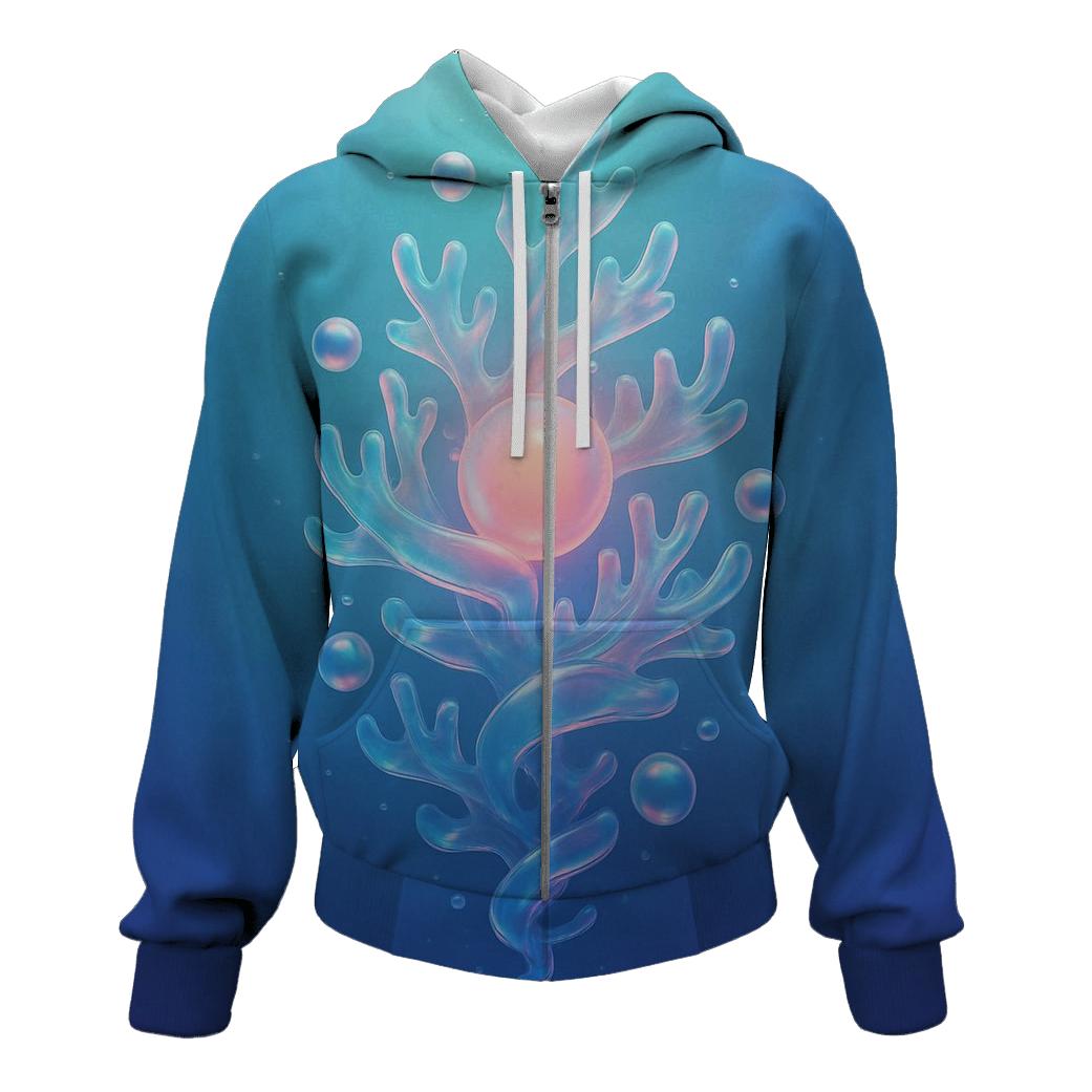 Aurora Glass Reef Drift pullover hoodies