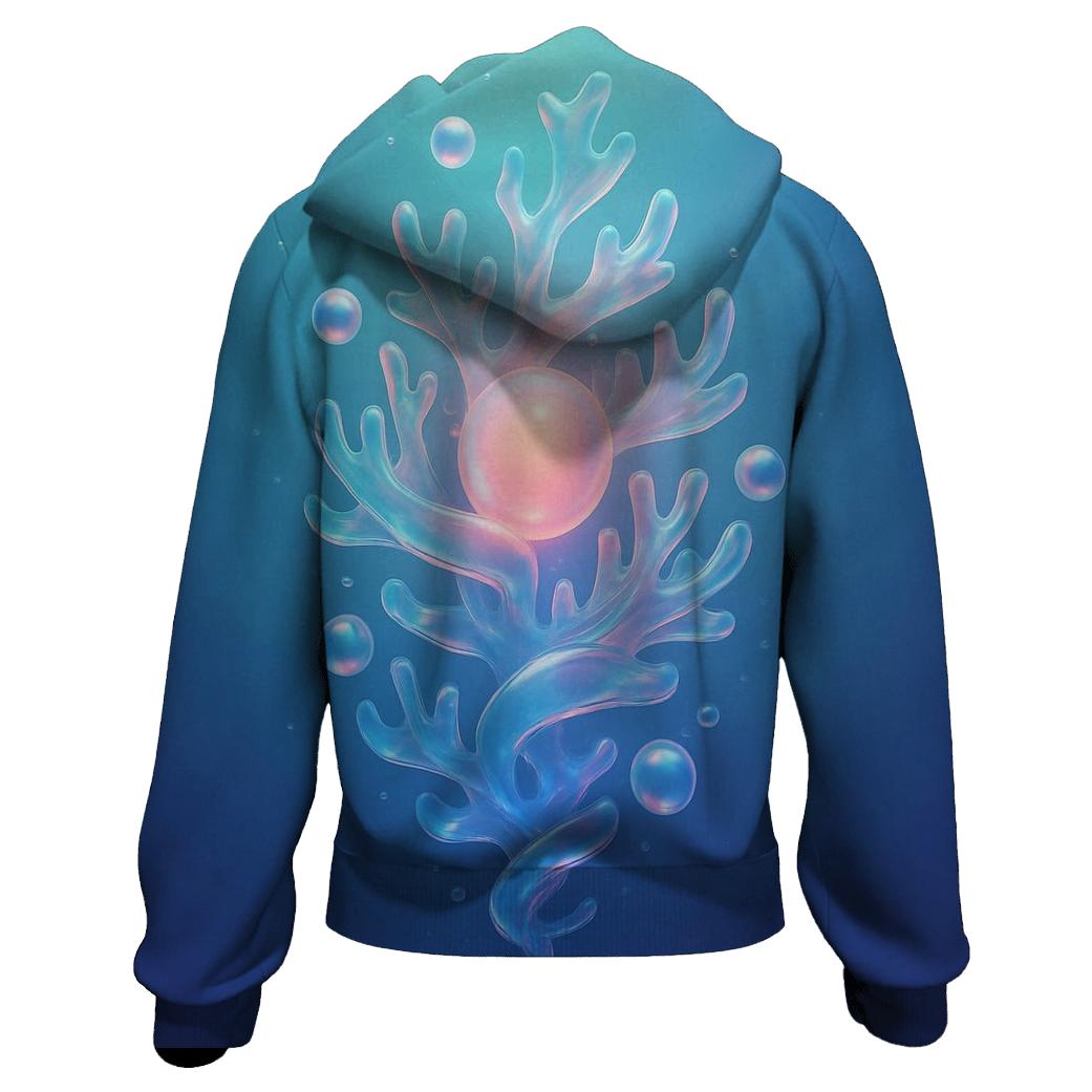 Aurora Glass Reef Drift pullover hoodies