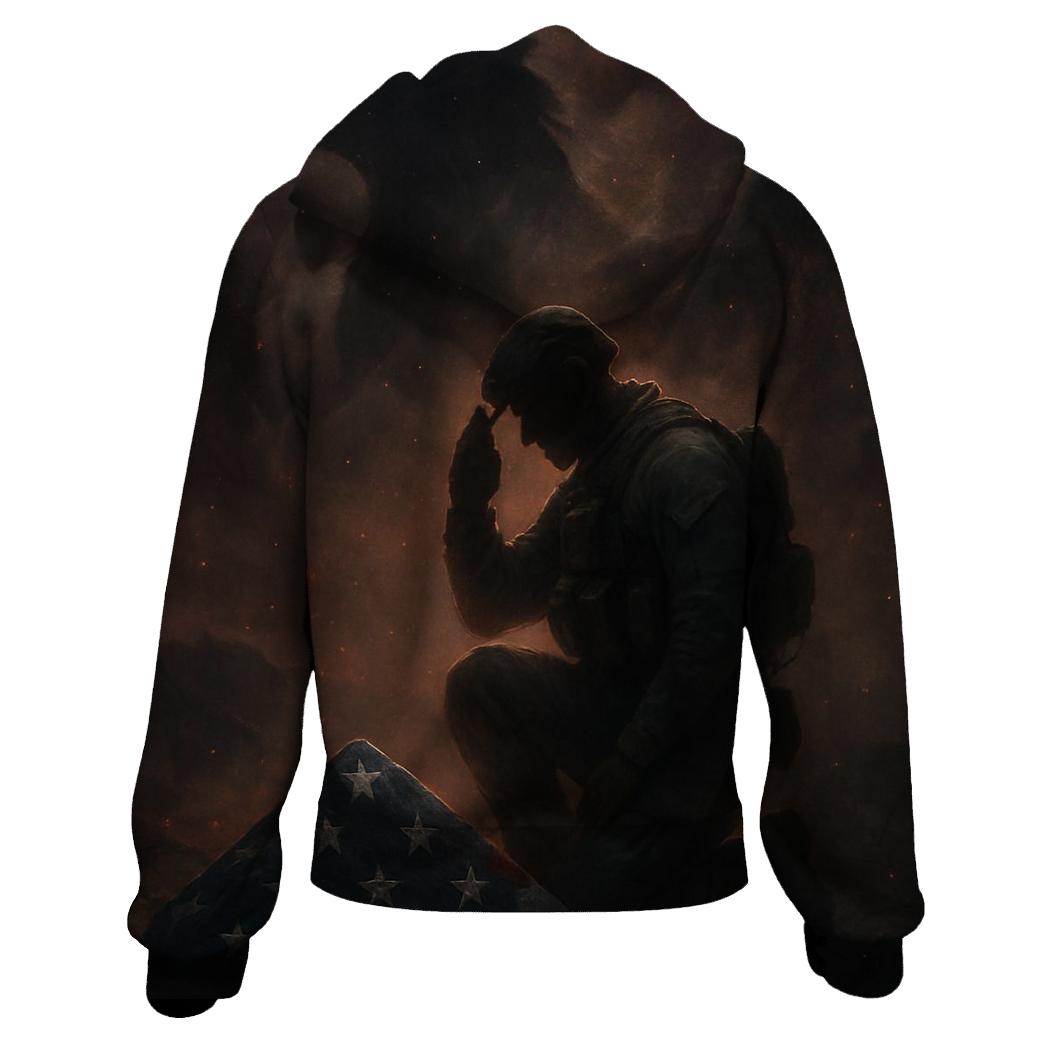 Celestial Vigil Over The Stripes hoodie trends