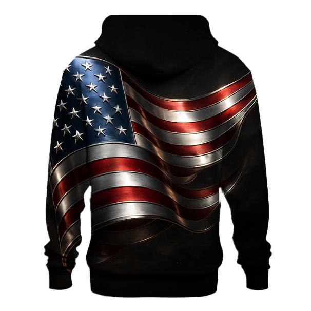 Midnight Chrome Banner Surge hoodie designs