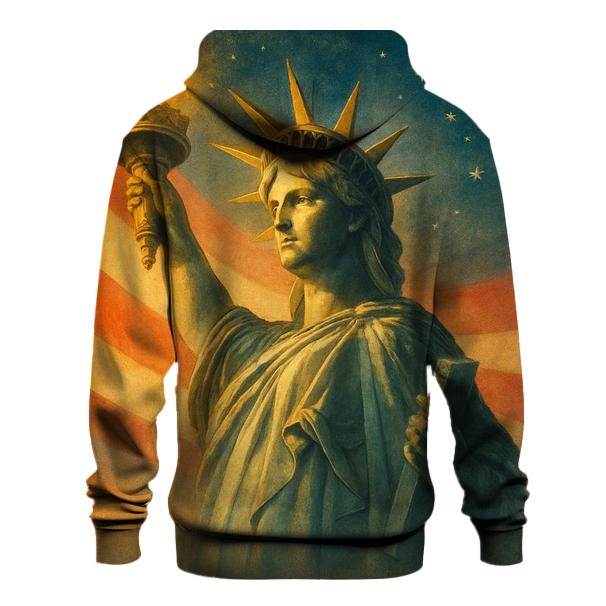 Harbor Dawn Liberty Radiance premium hoodies