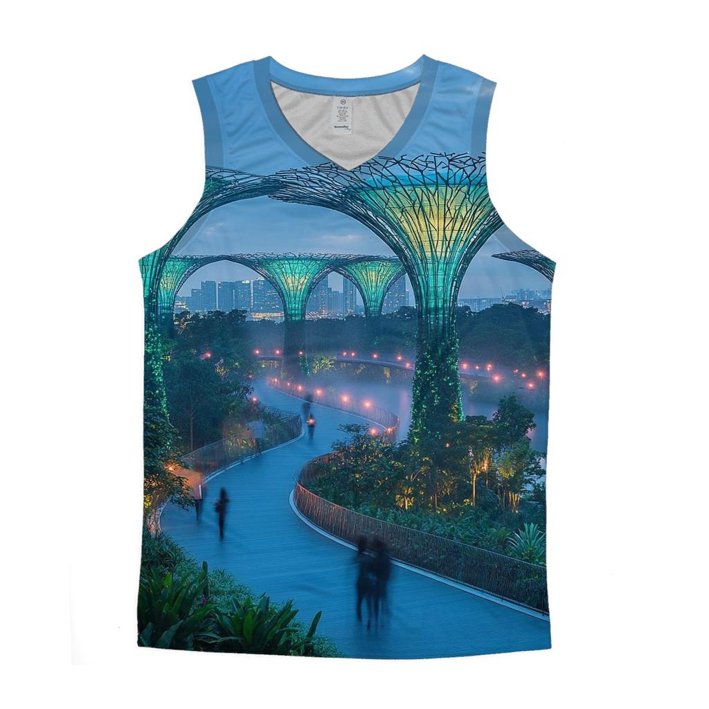 Gardens By The Bay Singapore cotton sleeveless tops