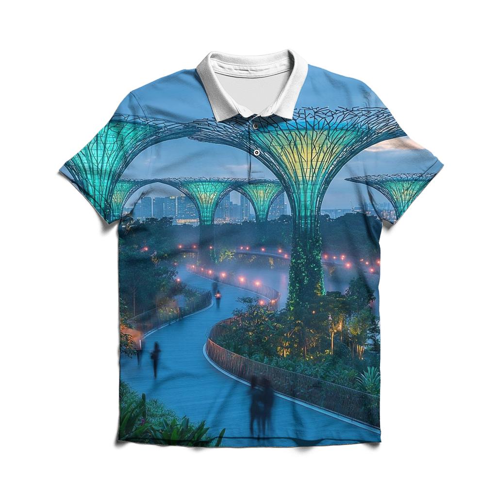 Gardens By The Bay Singapore classic pique polos