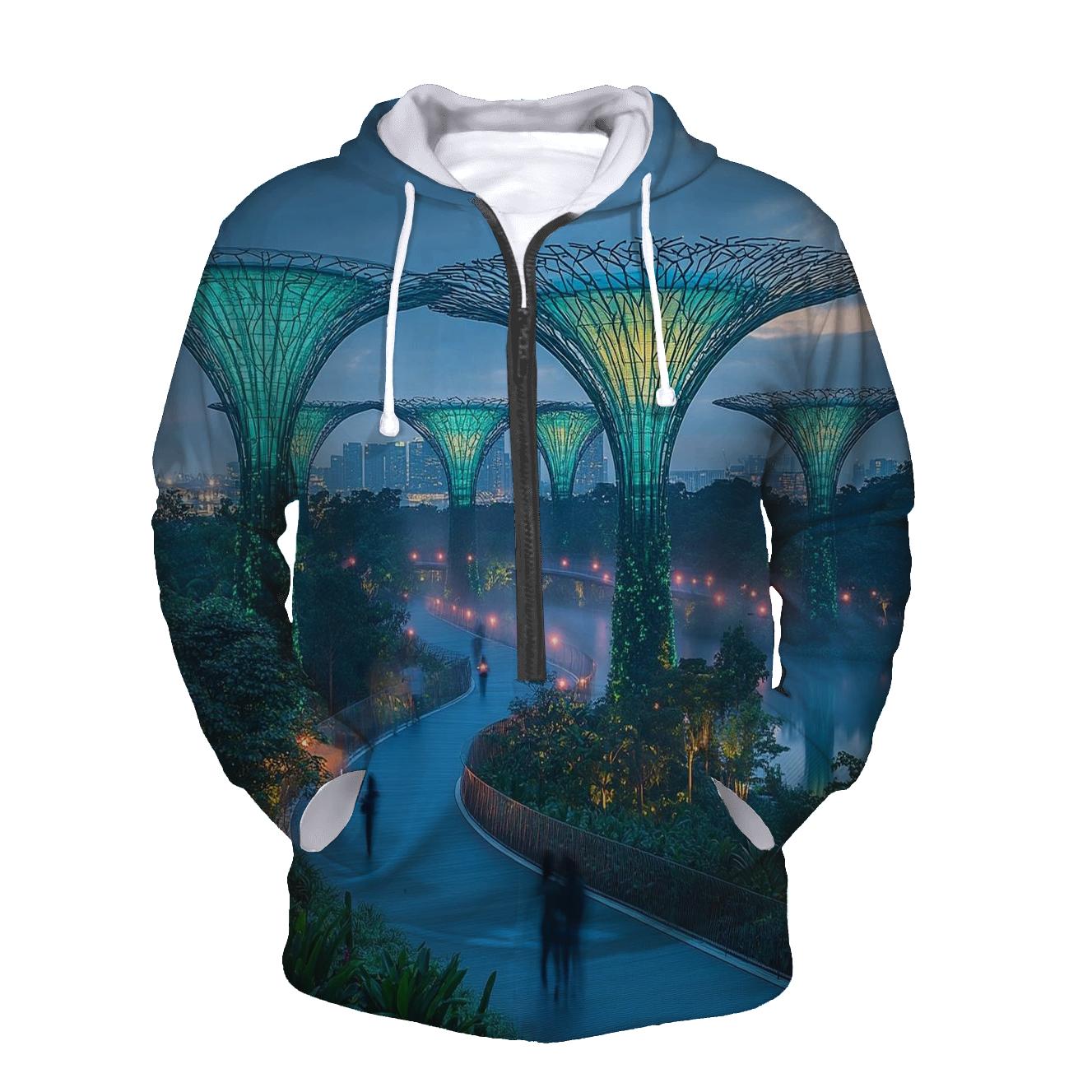 Gardens By The Bay Singapore lightweight hoodies