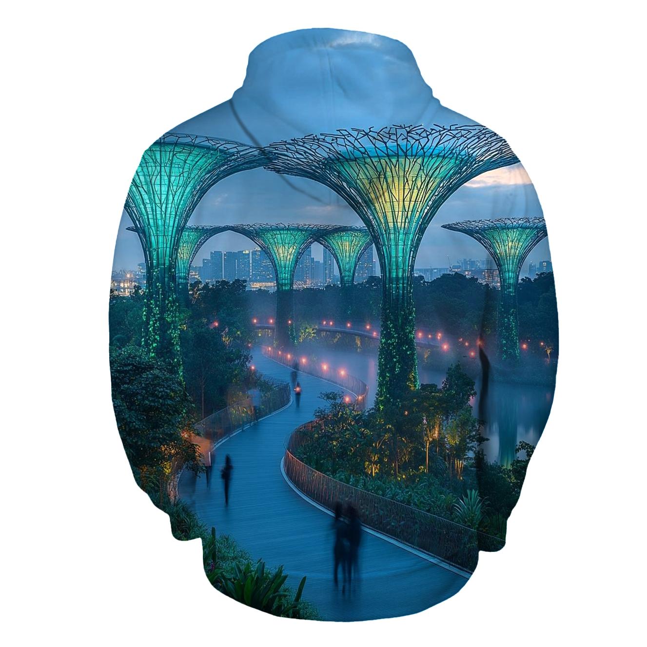 Gardens By The Bay Singapore lightweight hoodies