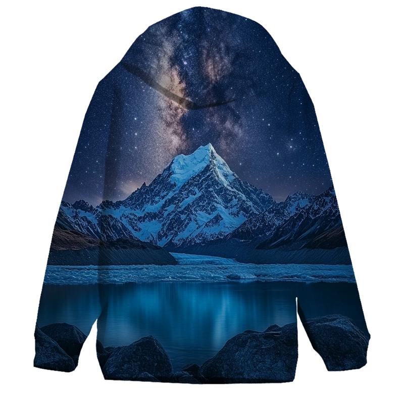 Mount Cook Aoraki New Zealand graphic hoodies