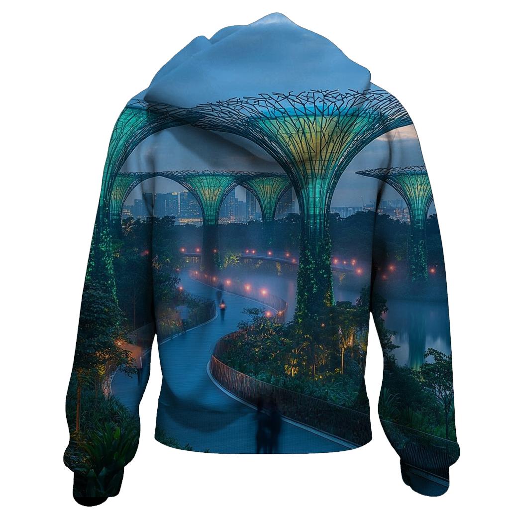 Gardens By The Bay Singapore graphic hoodies