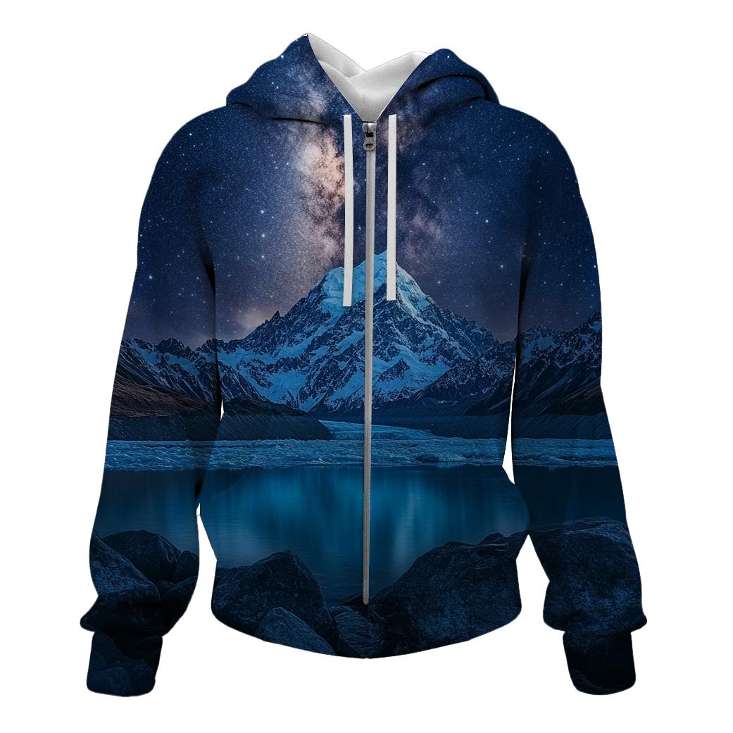 Mount Cook Aoraki New Zealand designer hoodies