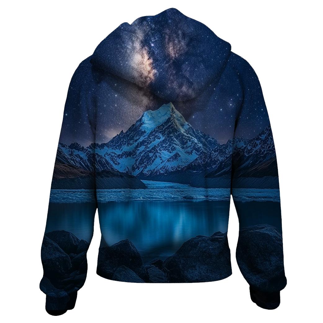 Mount Cook Aoraki New Zealand designer hoodies