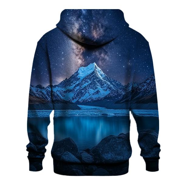 Mount Cook Aoraki New Zealand printed hoodies