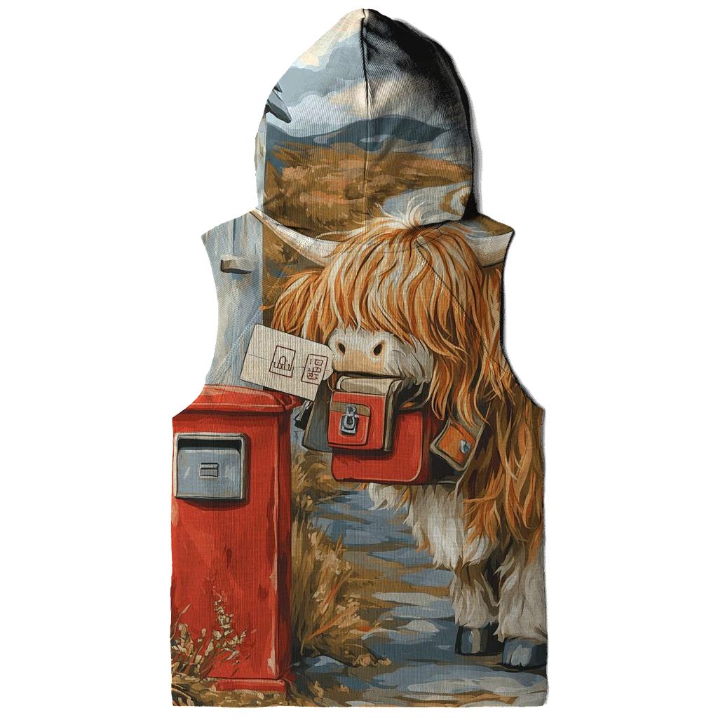 Highland Cow Postmaster At The Croft Gate hoodie trends