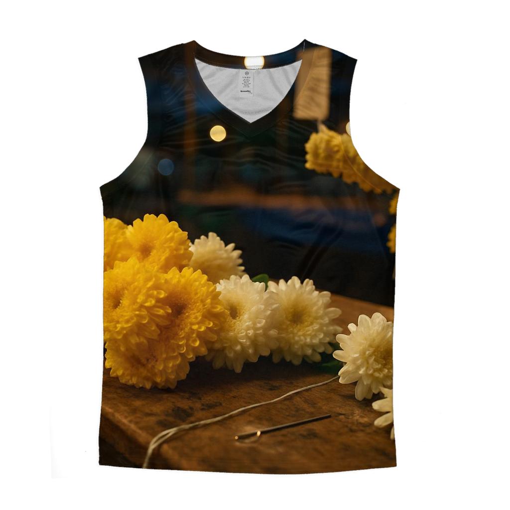 Night Market Chrysanthemum Garland Workshop In Northern Thailand stylish racerback tanks