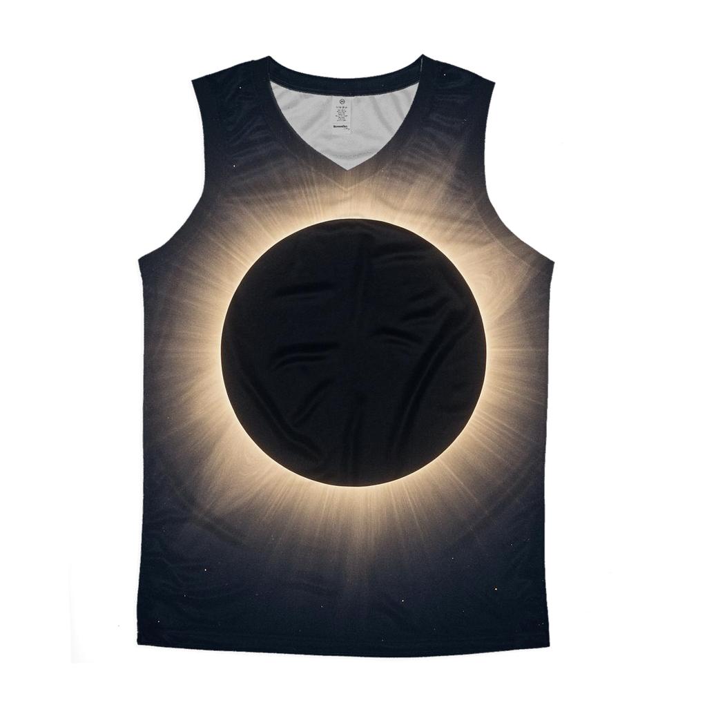 Eclipse Corona Lacefield graphic print tank tops