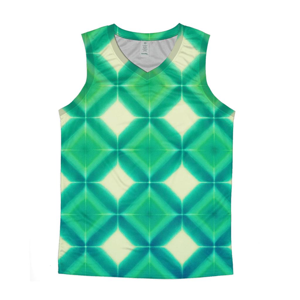 Aurora Itajime Clamp Grid Drift sports performance tank tops
