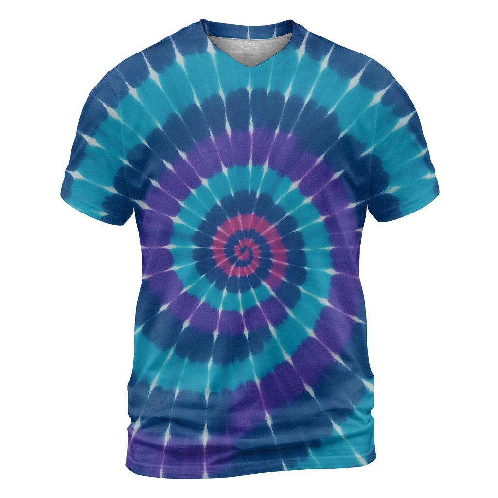 Nebula Spiral Overdye Vortex statement graphic shirts