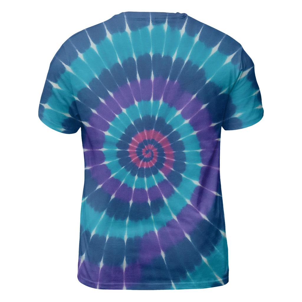 Nebula Spiral Overdye Vortex statement graphic shirts