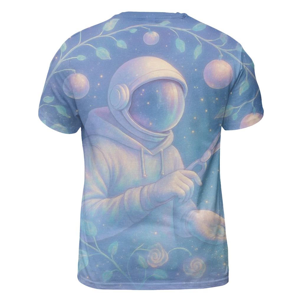 Gravity Orchard Of The Nebula Gardener creative print fashion shirts