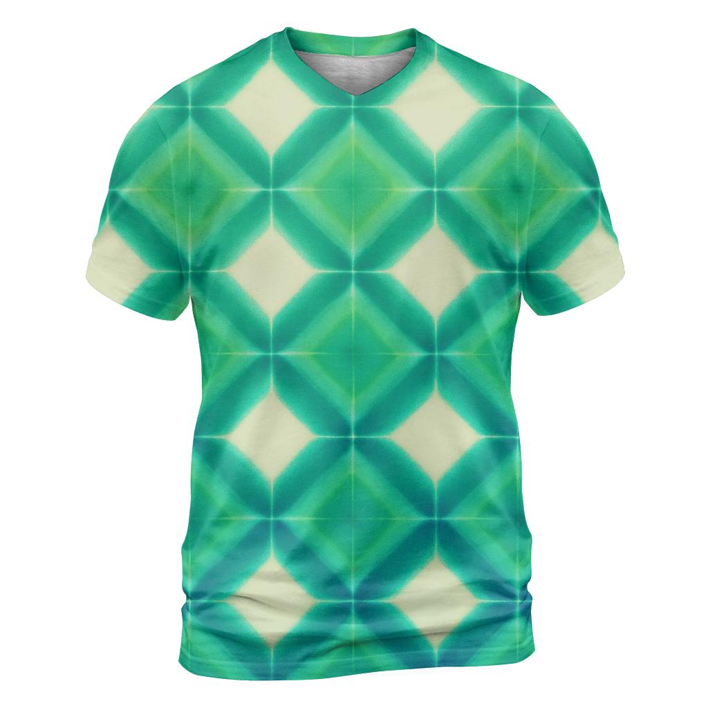 Aurora Itajime Clamp Grid Drift designer pattern shirts