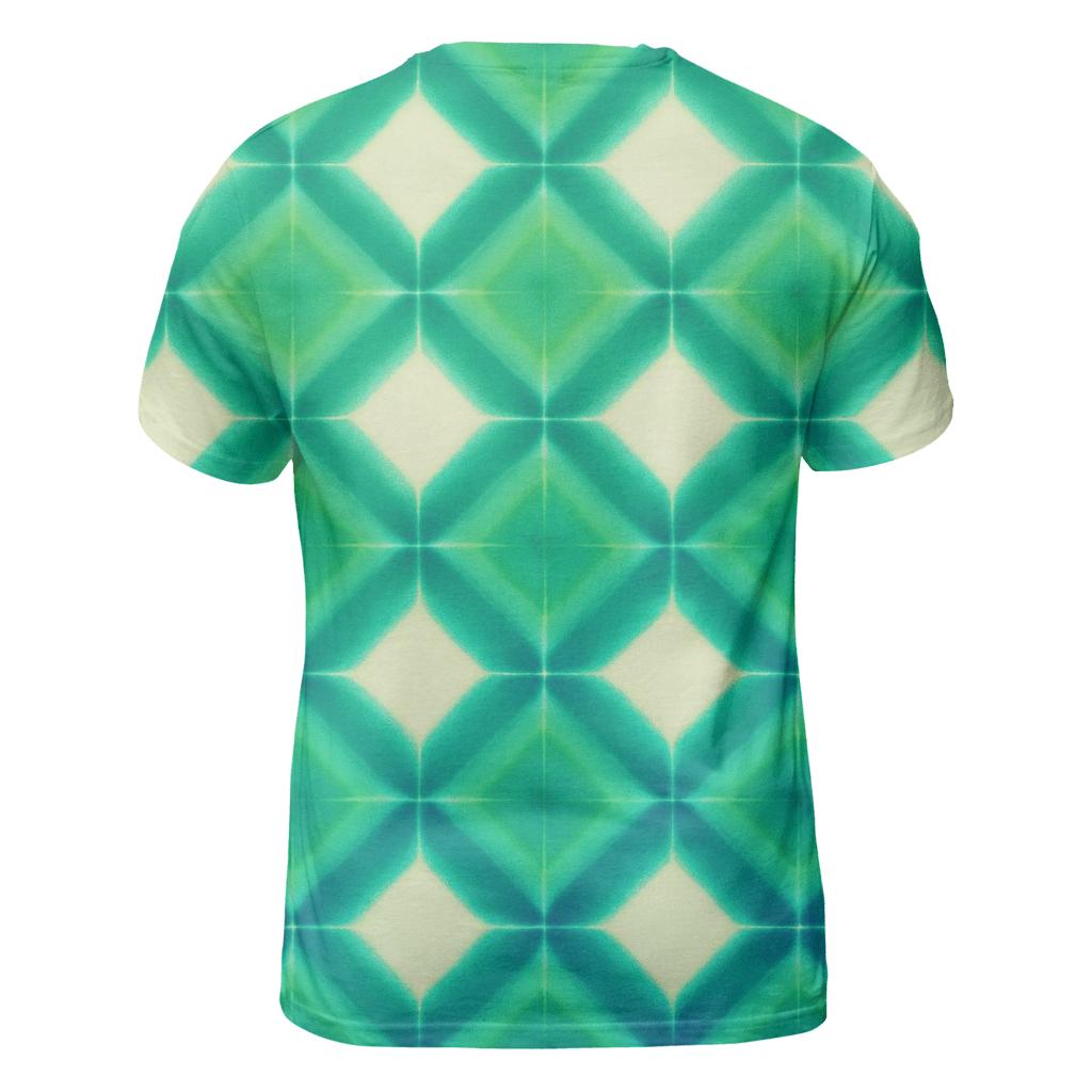 Aurora Itajime Clamp Grid Drift designer pattern shirts
