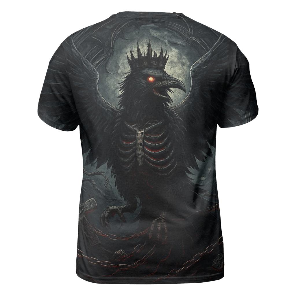 The Obsidian Choir Of Crows statement graphic shirts