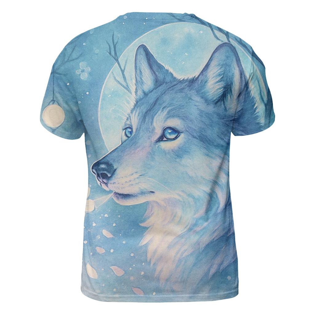 Lunar Orchard Dreamwolf unique graphic print tees