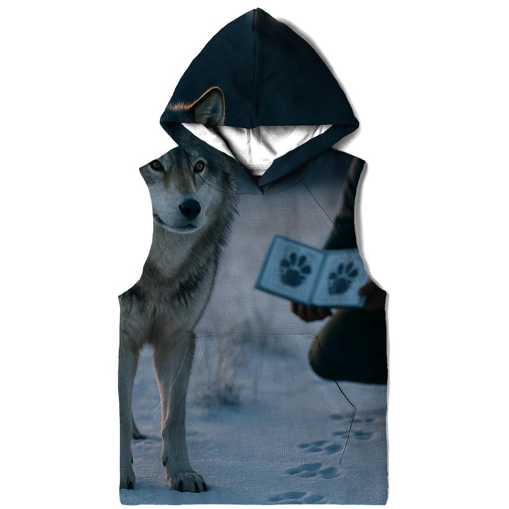 Wolf Tracking Workshop On Fresh Snow hoodies fashion