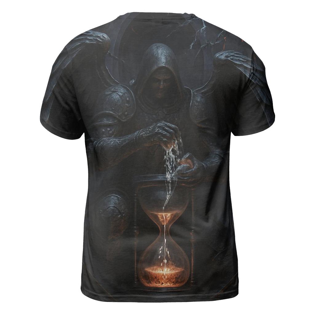 Hourglass Of The Iron Seraph creative print fashion shirts