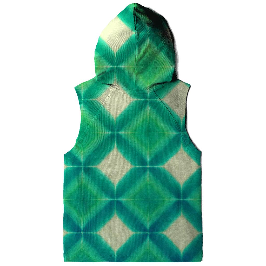 Aurora Itajime Clamp Grid Drift pullover hoodies