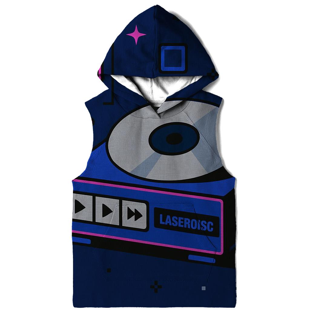 Laser Disc Space Menu Icons hoodie designs