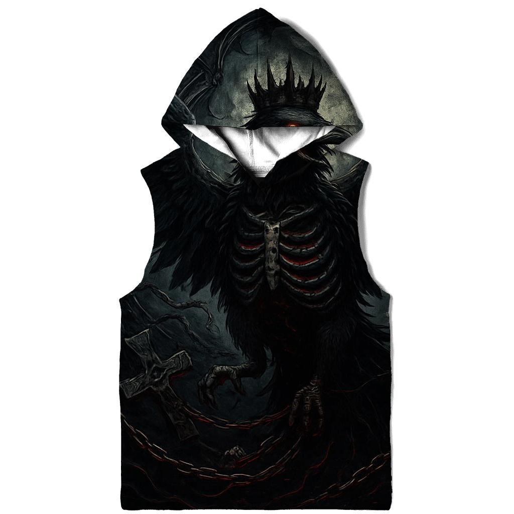 The Obsidian Choir Of Crows graphic hoodies