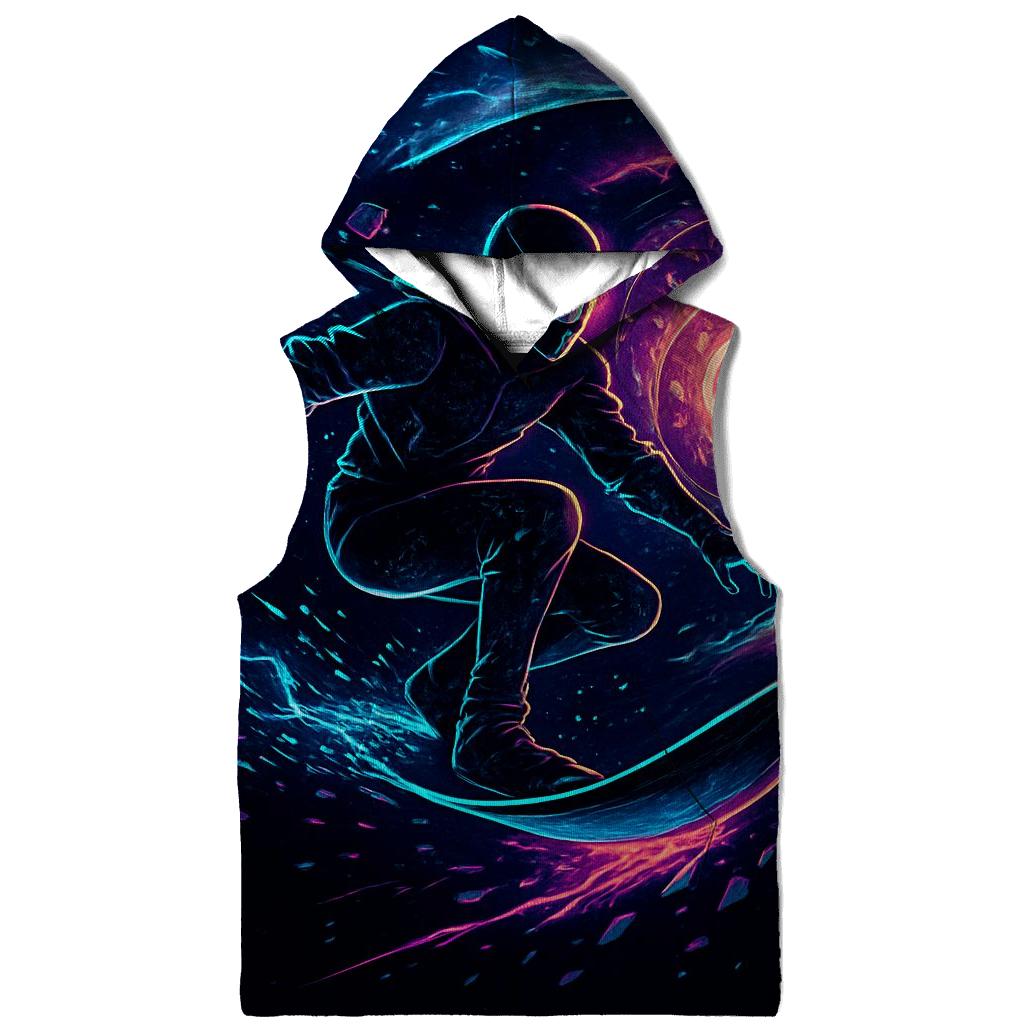 Neon Chrono Rift Star Surfer pullover hoodies