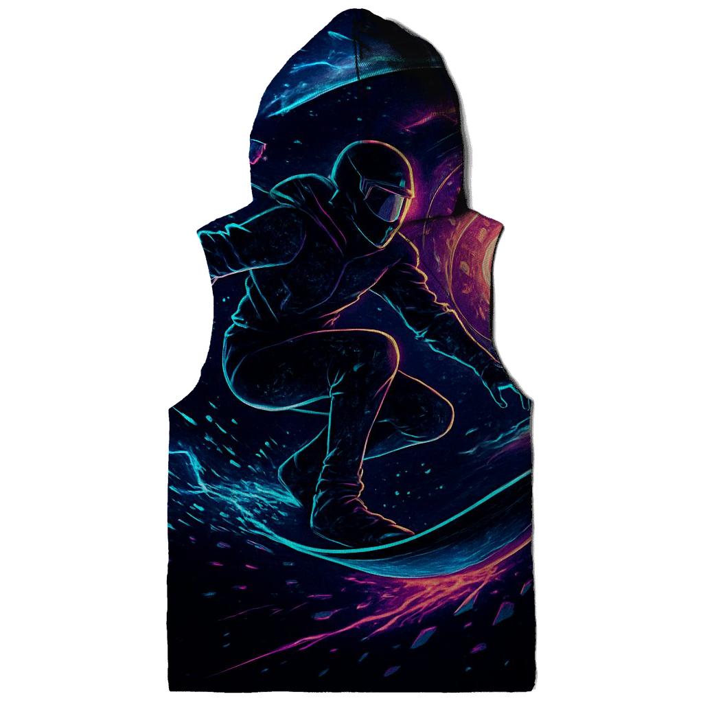 Neon Chrono Rift Star Surfer pullover hoodies