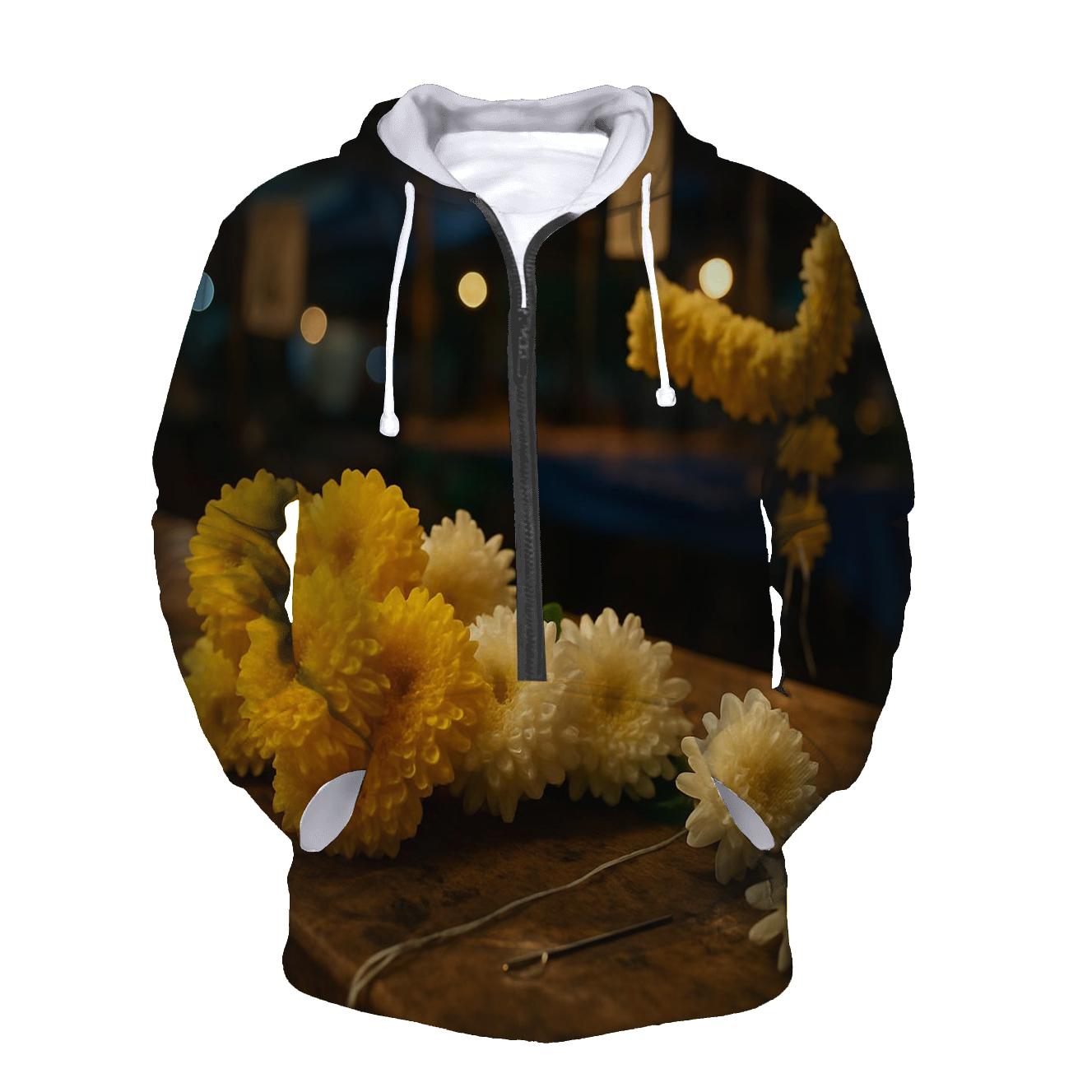 Night Market Chrysanthemum Garland Workshop In Northern Thailand hoodie designs