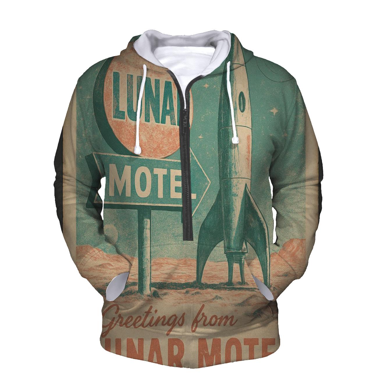 Weathered Space Tourist Postcard 1977 hoodie trends