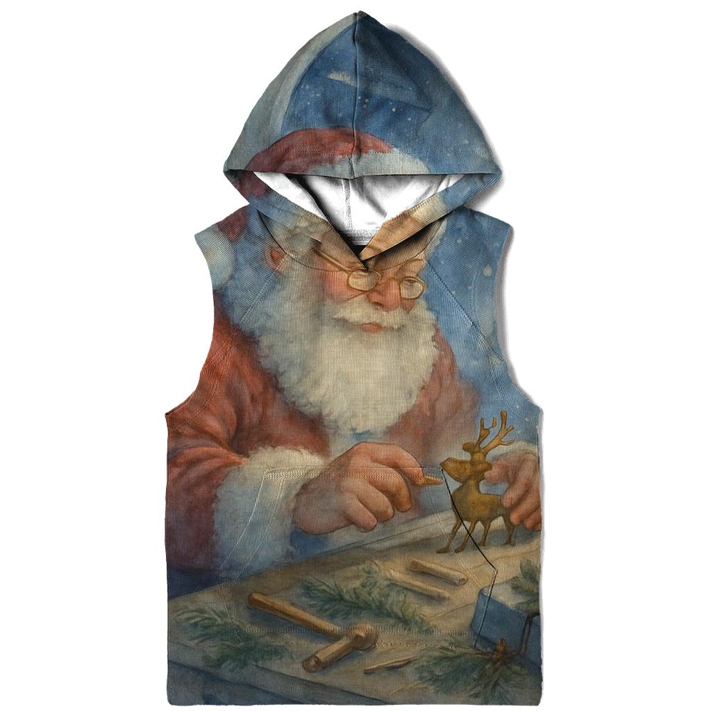 Workshop Moonlight Toymaker Santa custom hoodies
